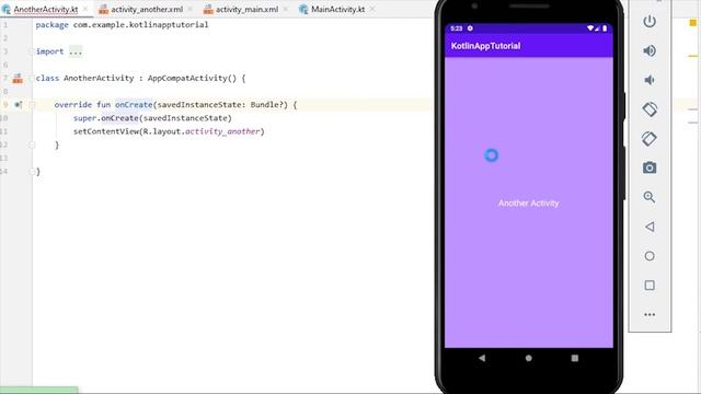 3 - How to move from one activity to another | Intent | Android Development Training in Kotlin смотреть онлайн