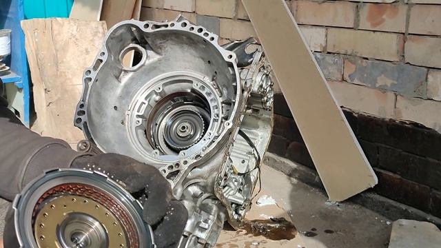 Tayota Caldina, Разборка и сборка АКПП А540b, 4WD. 1,2 часть. смотреть онлайн