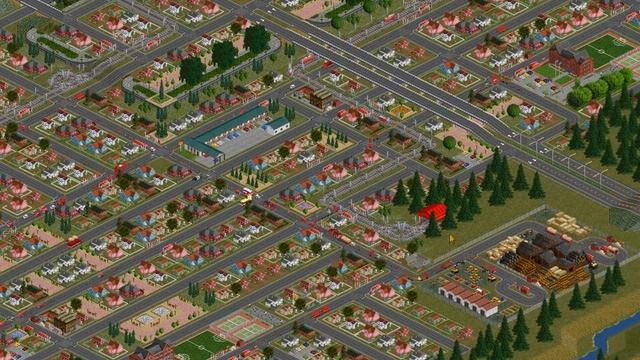OpenTTD Gameplay - Parks in the Cities смотреть онлайн