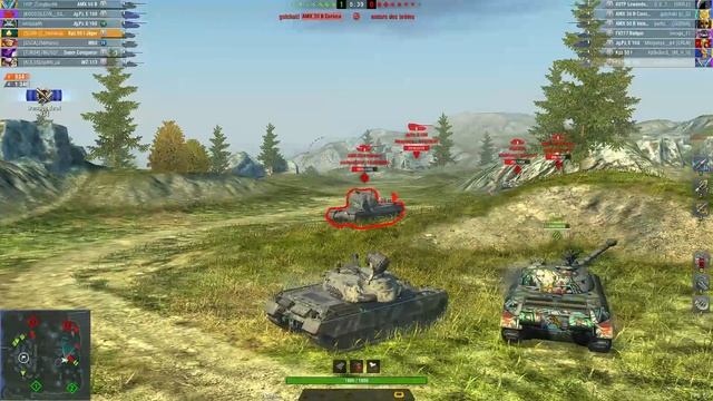 WoT Blitz Kampfpanzer 50 t - Middleburg смотреть онлайн