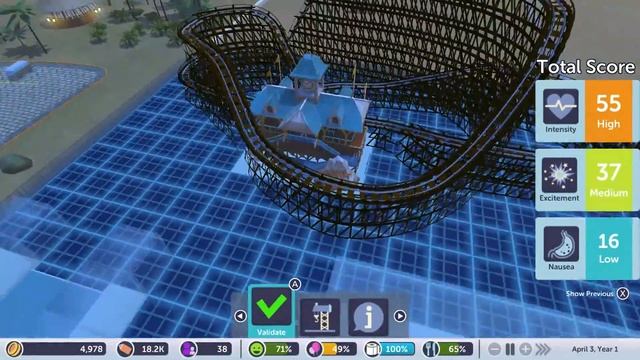 FIRST LOOK Rollercoaster Tycoon Adventures - Nintendo Switch смотреть онлайн