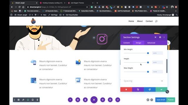 Divi Builder Tutorial 2020 in Hindi: How to Make Website Using Divi for Beginners by Dinesh Jangid смотреть онлайн