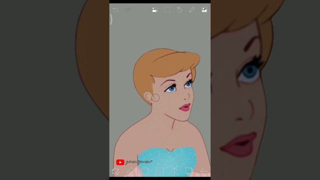 Cinderella Disney Princess Glow Up Transformation Bunny Costume Edit On Ibispaint X