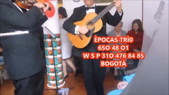 trios BOGOTA duo 429 43 65 MUSICA DE CUERDA Y SAXOFONISTA TRISTEZAS DE EL ALMA VIOLINISTA смотреть онлайн
