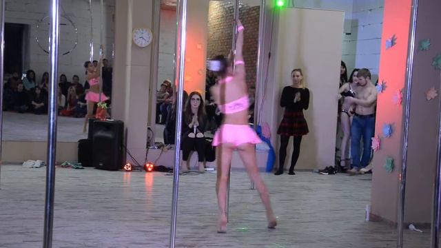Поздравление к 8 марта. Just Pole Dance Fontan 5.03.2017 смотреть онлайн