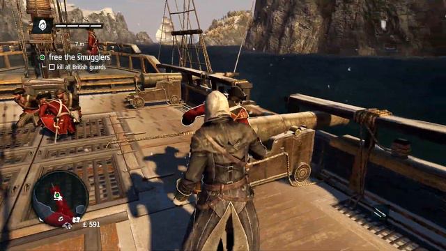 Assassins Creed Rogue Game play No Commentary part 1 смотреть онлайн