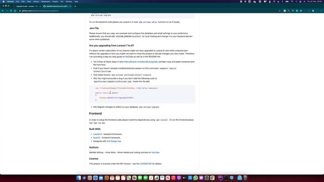 Let's build a course platform with Laravel 8, NuxtJS, Ant Design, Stripe API | Upgrade to Laravel 8 смотреть онлайн