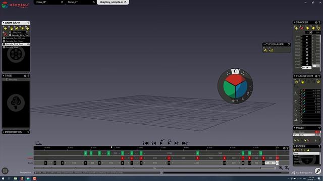 akeytsu -- Cool 3D Animation & Rigging Software смотреть онлайн