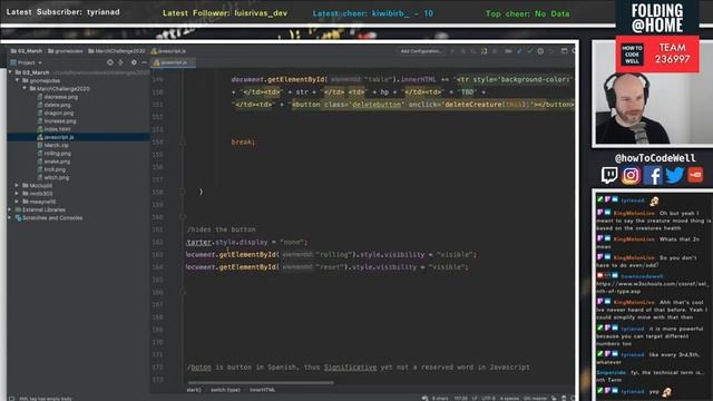 March 2020 Code Challenge Review - Let's build a Javascript game смотреть онлайн