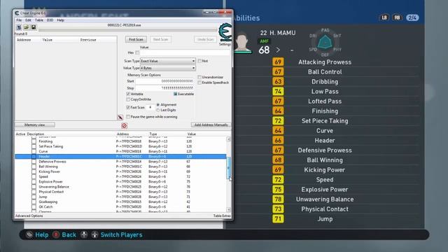 [PES 2019 PC] PES 2019 BAL Cheat Engine with Cheat Table смотреть онлайн