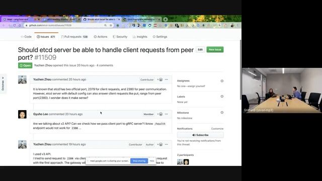 etcd meeting Jan 9th 2020 смотреть онлайн