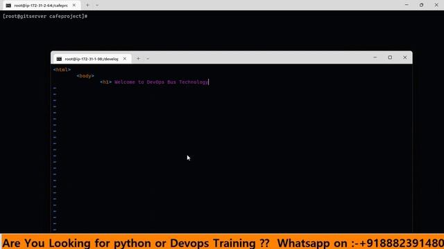 DevOps Live Project -1| Real Time Industry Based In Hindi | #devopsbustechnology смотреть онлайн