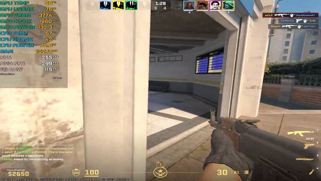 Counter-strike 2 : RTX 2060s + Ryzen 5600X