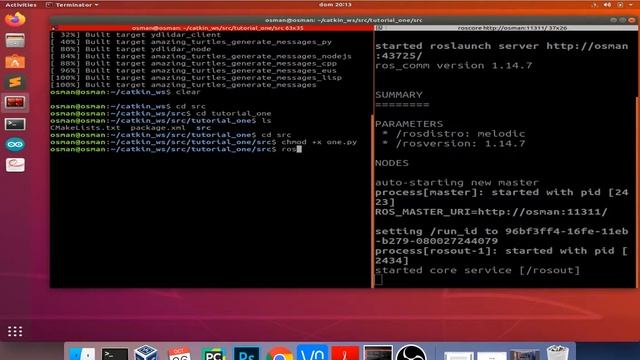 How run a python file in ROS смотреть онлайн