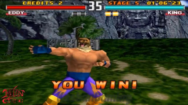 [TAS] King With Jin's Moves Gameplay - Tekken 3 (Arcade Version) (Remake) смотреть онлайн