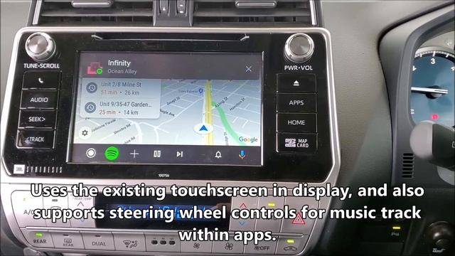 Toyota Prado VX / Kakadu JBL Audio / Android Auto Integration смотреть онлайн