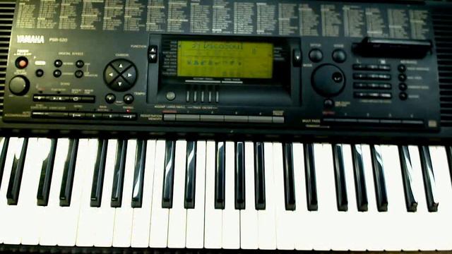 YAMAHA PSR 520 (STYLES and sounds demonstration) смотреть онлайн