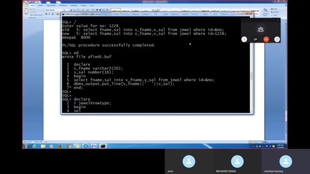 oracle class 10plsql part 3 смотреть онлайн