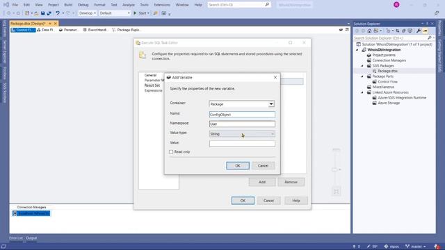 SSIS 2019 | Practice Project - 3 | Part 4 - Package Development | Read configuration from SQL table смотреть онлайн