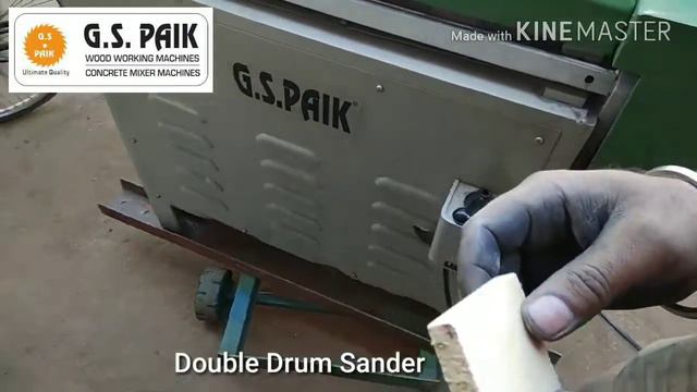 G S PAIK- DOUBLE DRUM SANDER-M-9914265488 смотреть онлайн
