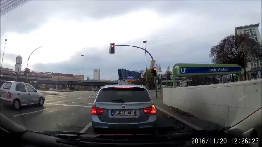 Xiaomi Yi Dashcam - первое видео