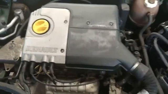 V707 Двигатель Renault Clio-2 1.6i K7M745 смотреть онлайн