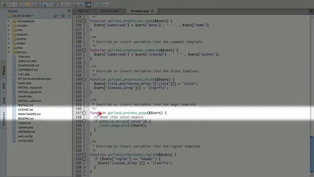 37. Learning from the Garland and Seven template.php files (a Drupal how-to) смотреть онлайн