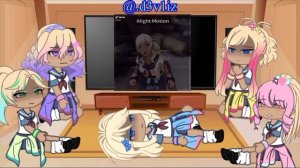 Yandere Simulator reacts || Compilation || gacha club