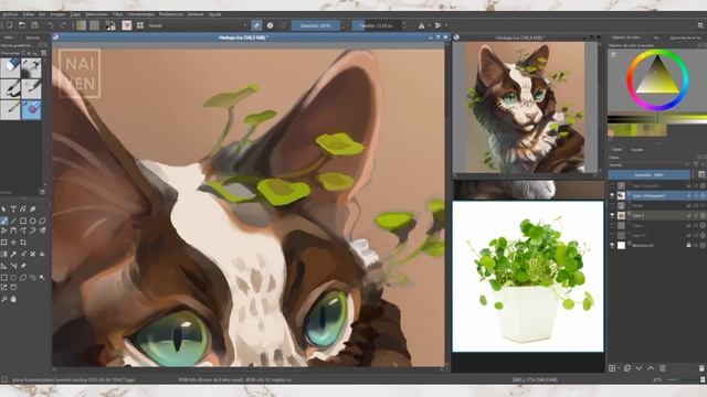 [Krita] Speedpaint | Hierbajo смотреть онлайн