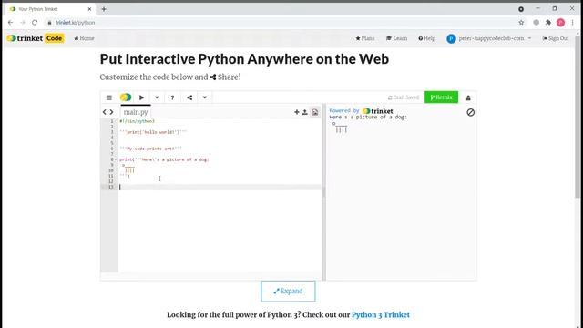 Python with Peter Lesson 1 - Hello World! and ASCII Art смотреть онлайн