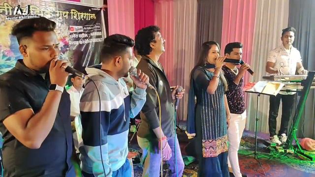 Singer Jagdish patil | Haldi Show Shirgav | Aai Jivdani Music Group Virar смотреть онлайн