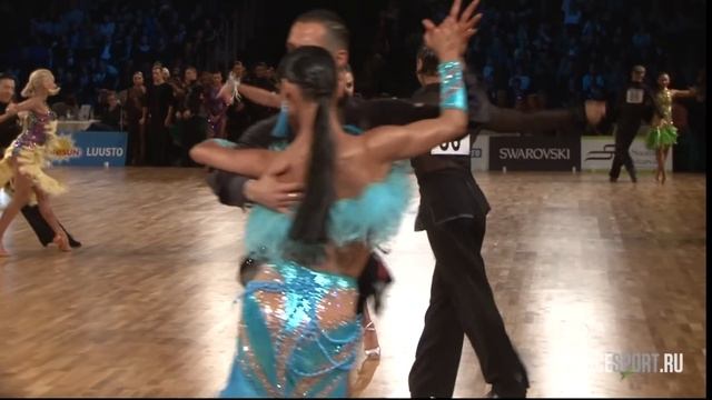 Andrey Gusev - Vera Bondareva RUS | Cha Cha Cha | WDSF Grand Slam Latin 2016 смотреть онлайн