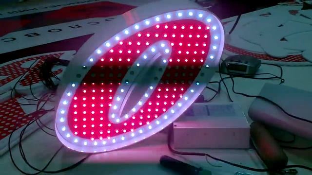 Светодиодные буквы смотреть онлайн