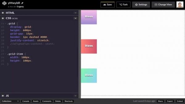 CSS Grid #6 Выравнивания grid-контейнера (Grid Container Alignment)