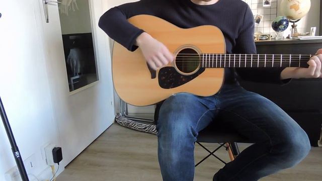 The Cranberries - Zombie guitar cover beginner смотреть онлайн