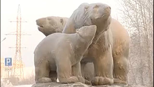 Новые скульптуры появляются в Ноябрьске смотреть онлайн