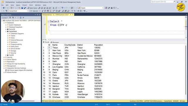 Select All | Select By ID | SQL Server | HackerRank SQL Problem Solving (Bangla) смотреть онлайн
