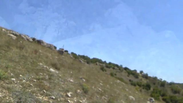 Прогулка с папой 38 - Пытаемся собирать чабрец и жарить хлеб