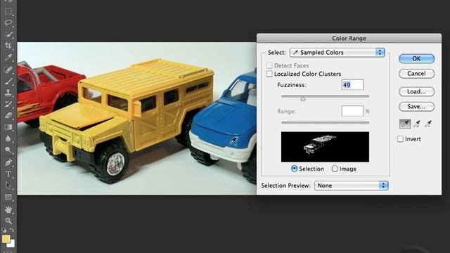 Photoshop tutorials 62 Creating Selections with Color Range смотреть онлайн