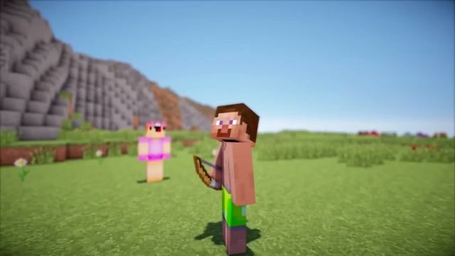 ♣Если бы в Minecraft добавили шкалу удачи♣ Minecraft Machinima смотреть онлайн