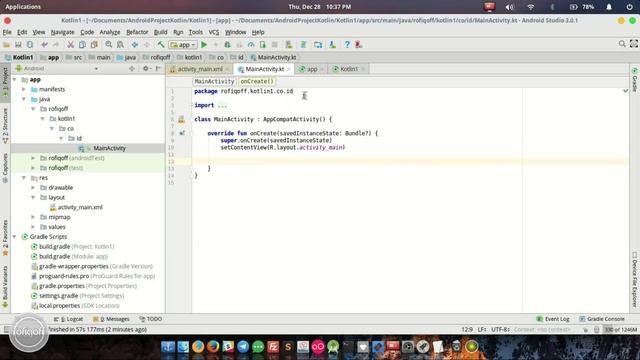 Kotlin with android (Basic) part 1 - Get Started with Kotlin Programming смотреть онлайн