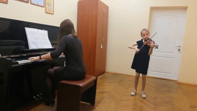 Осмоловская Елизавета (9 лет) В. Солтан Элегия смотреть онлайн