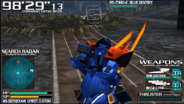 [PSP] Gundam Battle Tactics - The Knight of Red Shoulder смотреть онлайн