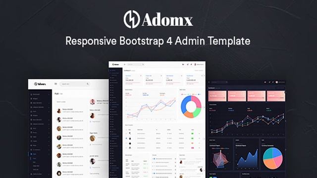 Adomx - Responsive Bootstrap 4 Admin Template | Themeforest Website Templates and Themes смотреть онлайн