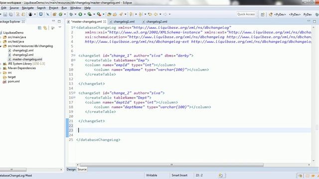 Liquibase ChangeSet смотреть онлайн