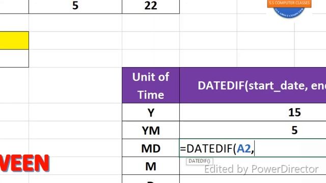 How To Calculate Difference Between Two Dates In Hindi | Datedif Formula In Excel | Excel Tricks смотреть онлайн