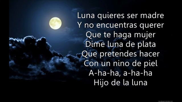 3. Mecano - Hijo de la Luna смотреть онлайн