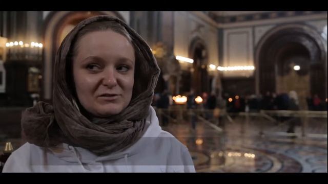 Добровольческий отряд кинокомпании «Союз Маринс Групп» на Патриаршей Литургии в Вербное воскресенье смотреть онлайн
