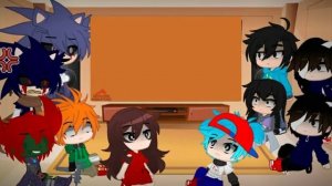 Friday Night Funkin React Sonic.exe VS Tricky || ( 2 Endings ) || •TheRanitor•