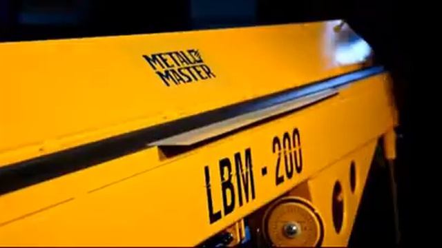 Листогиб ручной MetalMaster серии LBM смотреть онлайн